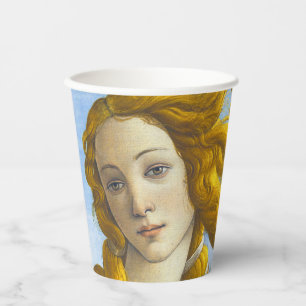 Sandro Botticelli - Birth of Venus Detail Paper Cups