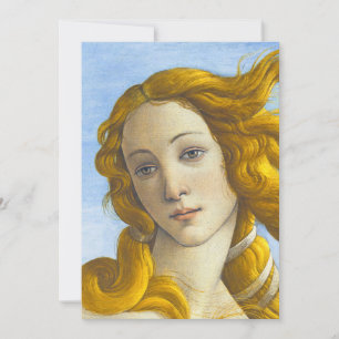 Sandro Botticelli - Birth of Venus Detail Thank You Card