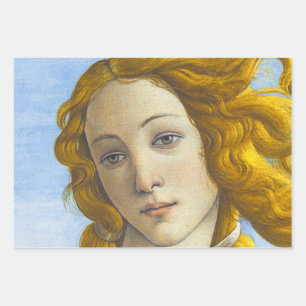 Sandro Botticelli - Birth of Venus Detail Wrapping Paper Sheet
