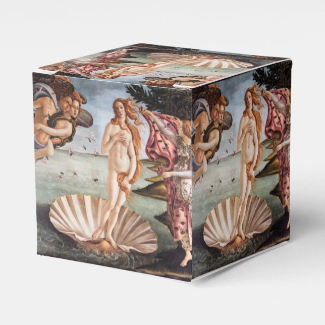 Sandro Botticelli - Birth of Venus Favour Box (Front Side)