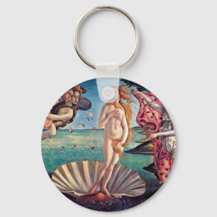 Sandro Botticelli - Birth of Venus - Fine Art Key Ring