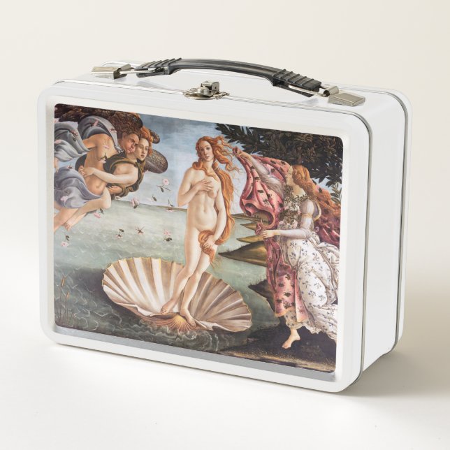 Sandro Botticelli - Birth of Venus Metal Lunch Box (Front)