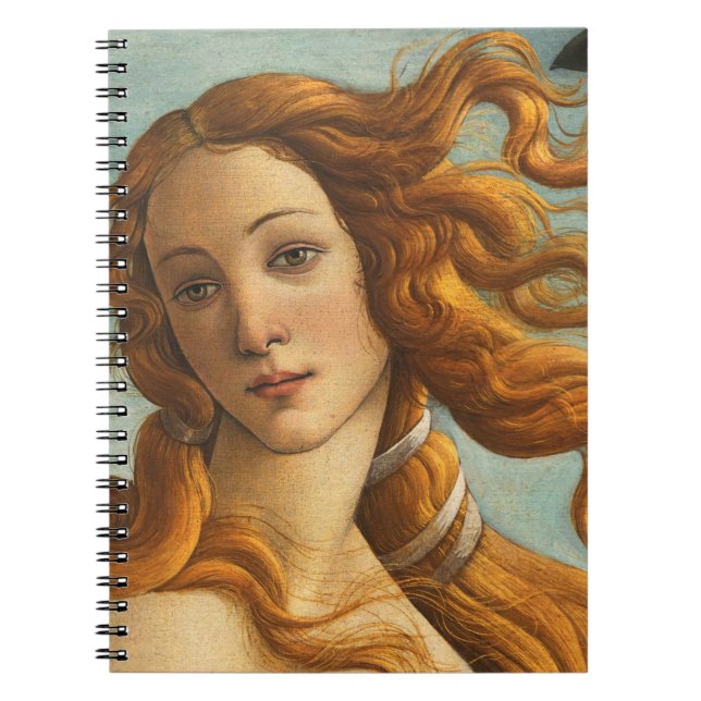 Sandro Botticelli Birth Of Venus Notebook (Front)