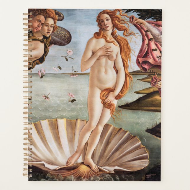 Sandro Botticelli - Birth of Venus Planner (Front)