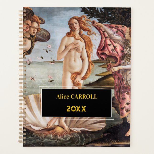Sandro Botticelli - Birth of Venus Planner (Front)