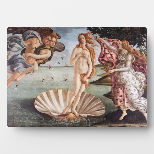 Sandro Botticelli - Birth of Venus Plaque (Front)