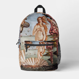 Sandro Botticelli - Birth of Venus Printed Backpack
