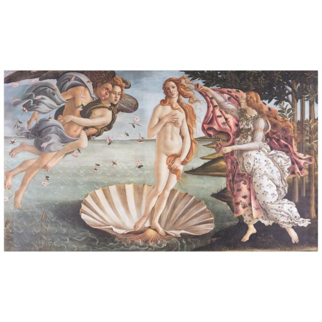 Sandro Botticelli - Birth of Venus Tablecloth (Front (Horizontal))