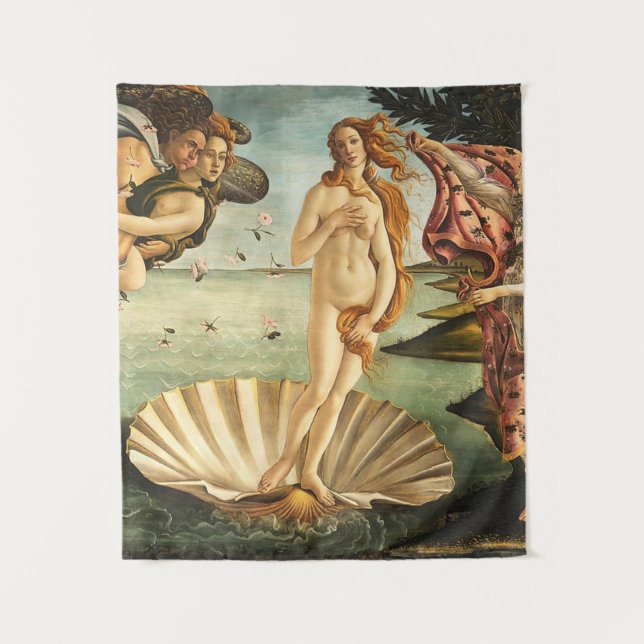 Sandro Botticelli Birth Of Venus Tapestry (Front)
