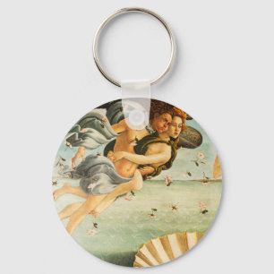 Sandro Botticelli Birth of Venus Zephyrus, Chloris Key Ring