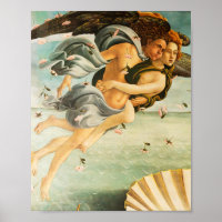 Sandro Botticelli Birth of Venus Zephyrus, Chloris
