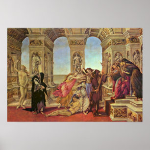 Sandro Botticelli - Calumny of Apelles Poster