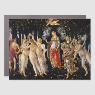 Sandro Botticelli - La Primavera Car Magnet