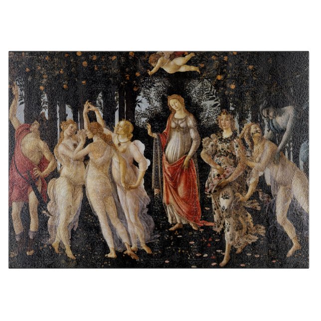 Sandro Botticelli - La Primavera Cutting Board (Front)