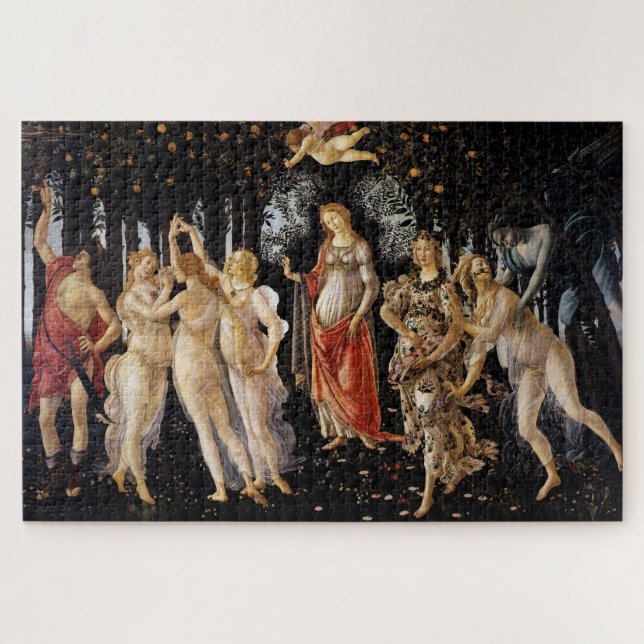 Sandro Botticelli - La Primavera Jigsaw Puzzle (Horizontal)