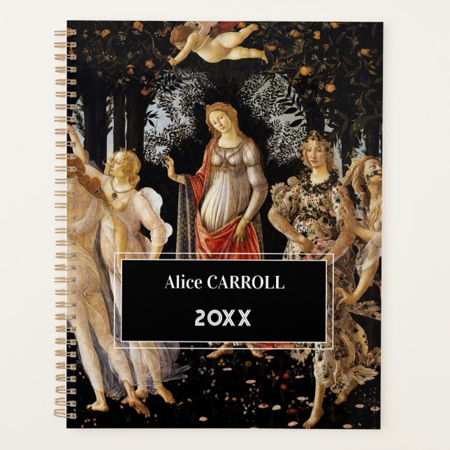 Sandro Botticelli - La Primavera Planner (Front)