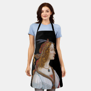 Sandro Botticelli - Portrait of Simonetta Vespucci Apron