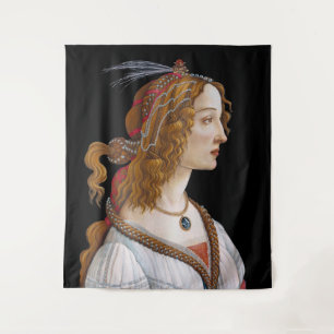 Sandro Botticelli - Portrait of Simonetta Vespucci Tapestry