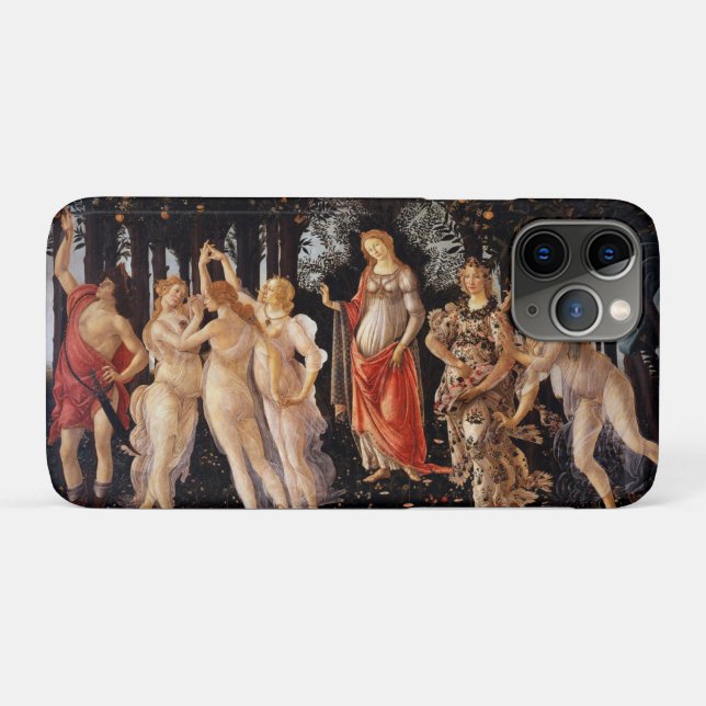 Sandro Botticelli Primavera Fine Art Case-Mate iPhone Case (Back (Horizontal))