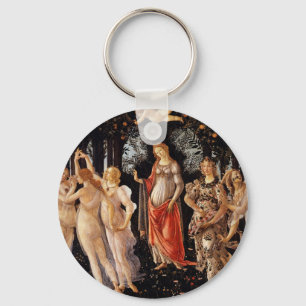 Sandro Botticelli Primavera Fine Art Key Ring