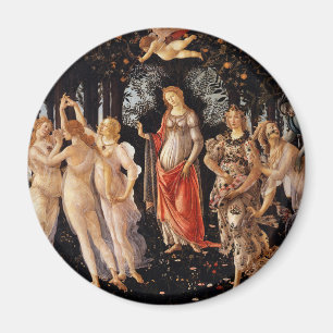 Sandro Botticelli Primavera Fine Art Magnet