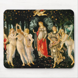 Sandro Botticelli "Primavera (Spring)" Mouse Pad