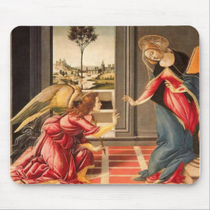 Sandro Botticelli - The Annunciation Mouse Pad