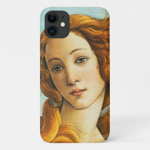 Sandro Botticelli The Birth of Venus Face Detail iPhone 11 Case