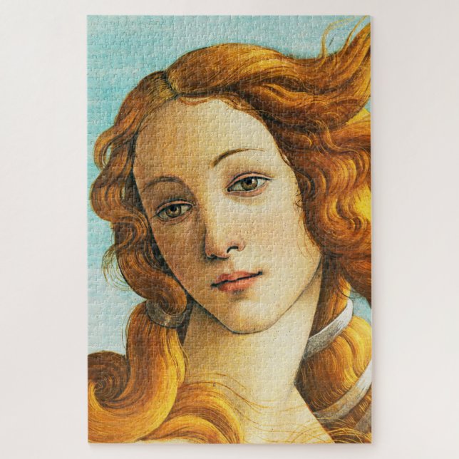 Sandro Botticelli The Birth of Venus Face Detail Jigsaw Puzzle (Vertical)