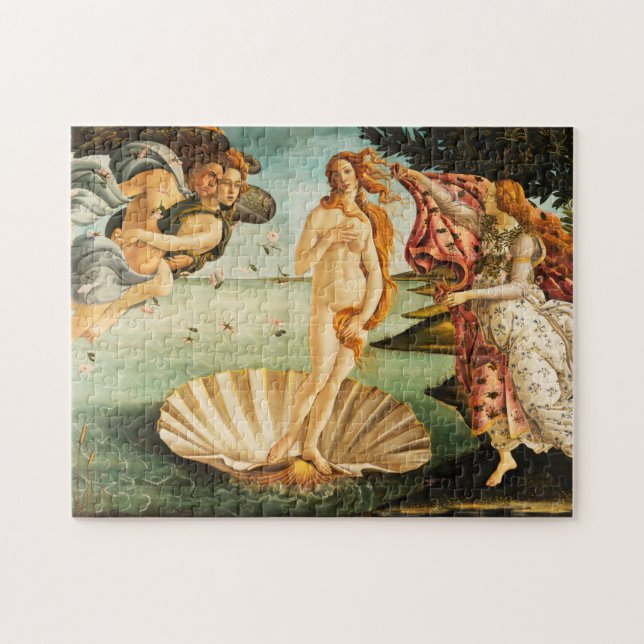 Sandro Botticelli The Birth of Venus Fine Art Jigsaw Puzzle (Horizontal)