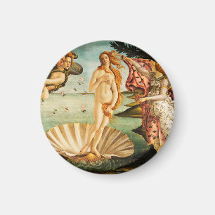 Sandro Botticelli The Birth of Venus Fine Art Magnet