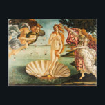 Sandro Botticelli The Birth of Venus Fine Art Postcard<br><div class="desc">Sandro Botticelli The Birth of Venus Fine Art Postcard</div>