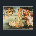 Sandro Botticelli The Birth of Venus Fine Art Postcard<br><div class="desc">Sandro Botticelli The Birth of Venus Fine Art Postcard</div>