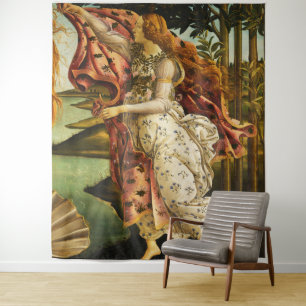 Sandro Botticelli "The Birth of Venus - Hora" Tape Tapestry