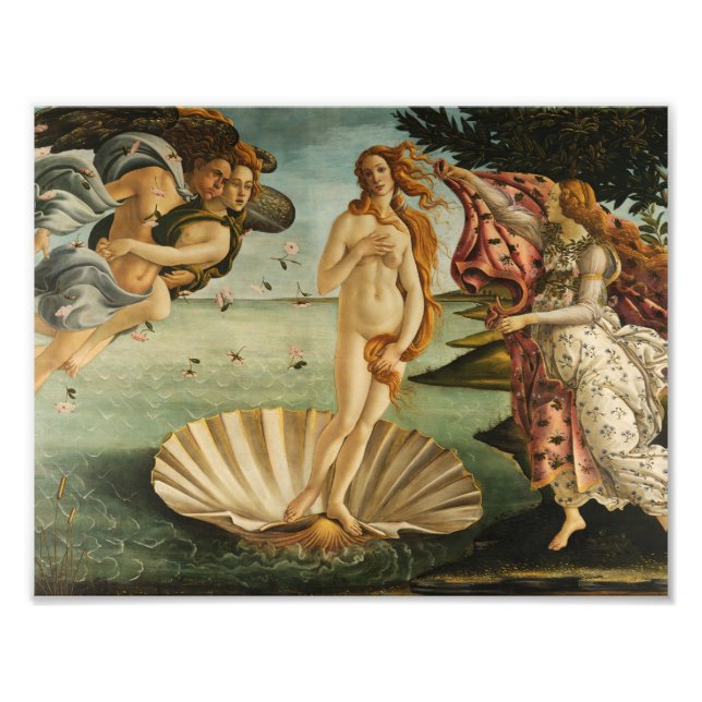 Sandro Botticelli - The Birth of Venus Photo Print (Front)