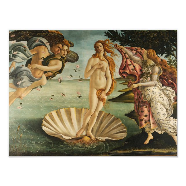 Sandro Botticelli - The Birth of Venus Photo Print (Front)