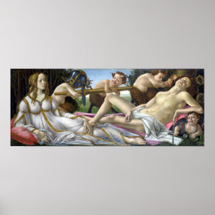 Sandro Botticelli Venus and Mars Poster