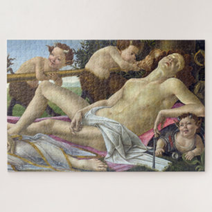 Sandro Botticelli - Venus and Mars, right side Jigsaw Puzzle