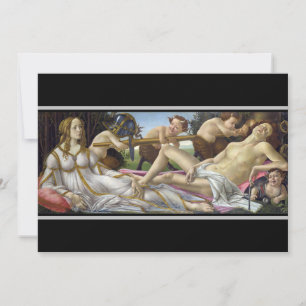 Sandro Botticelli - Venus and Mars Thank You Card