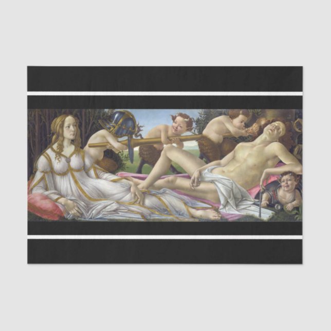 Sandro Botticelli - Venus and Mars Tissue Paper (Front)
