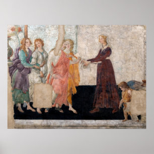 Sandro Botticelli - Venus and the Three Graces Poster