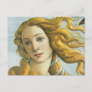 Sandro Botticelli - Venus (Detail) Postcard