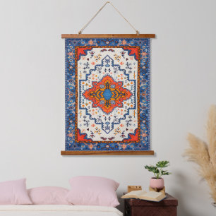 Sands of Time: Heritage Boho Moroccan Art Hanging Tapestry