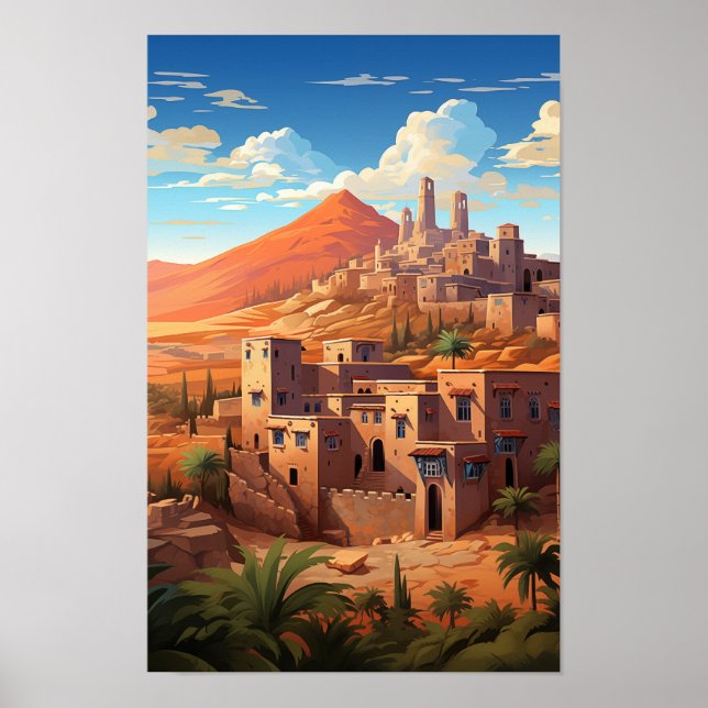 Sands of Time: Marrakesh's Enduring Charms #4 Poster (Front)