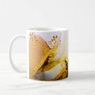 Sands wilderness- ART. Golden swirl. Vibrant and b Coffee Mug
