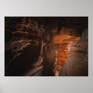 Sandstone Cave Poster