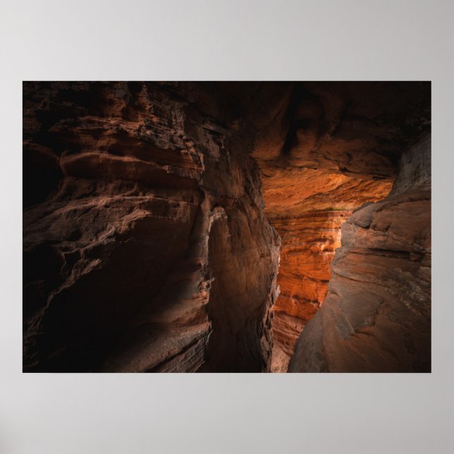 Sandstone Cave Poster (Front)