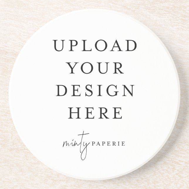 Sandstone Coaster - Do It Yourself (Front)