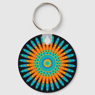 Sandstone Coaster Key Ring