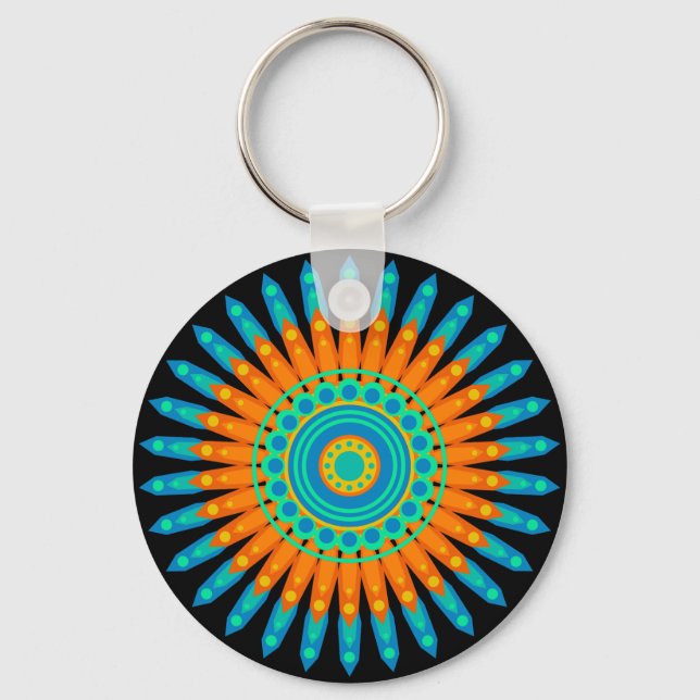 Sandstone Coaster Key Ring (Front)